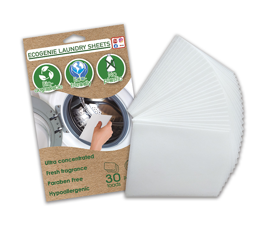 ECOGENIE LAUNDRY SHEETS