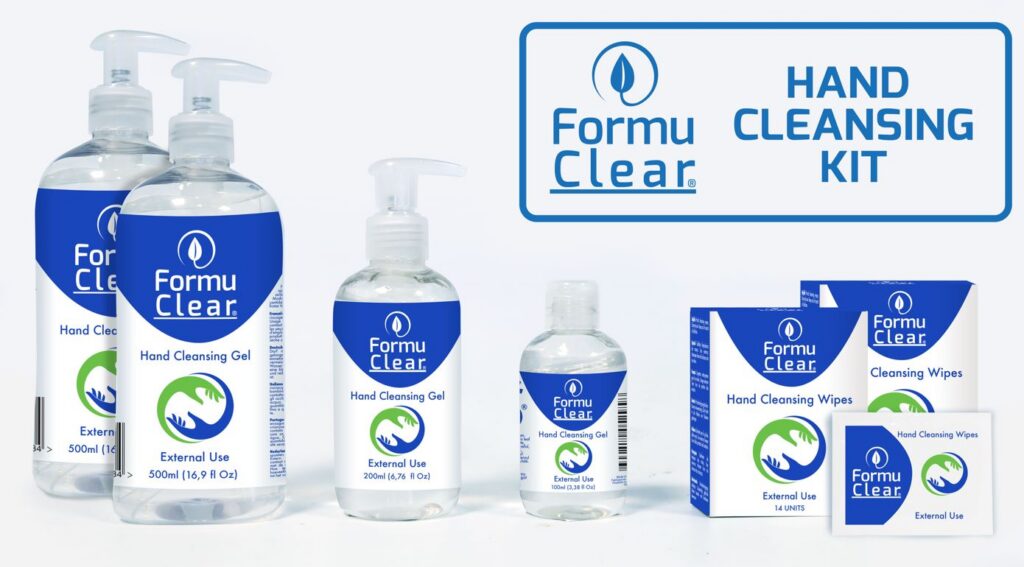 FORMU CLEAR HAND CLEANSING KIT